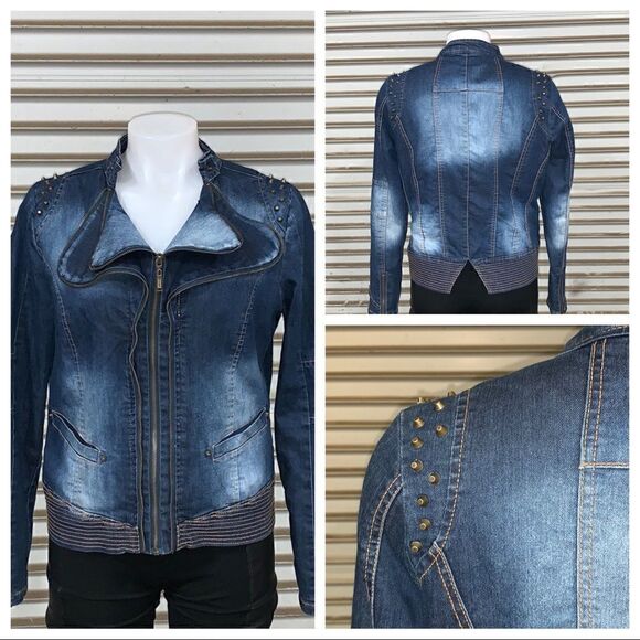 Joujou size large Jean jacket - Picture 1 of 8